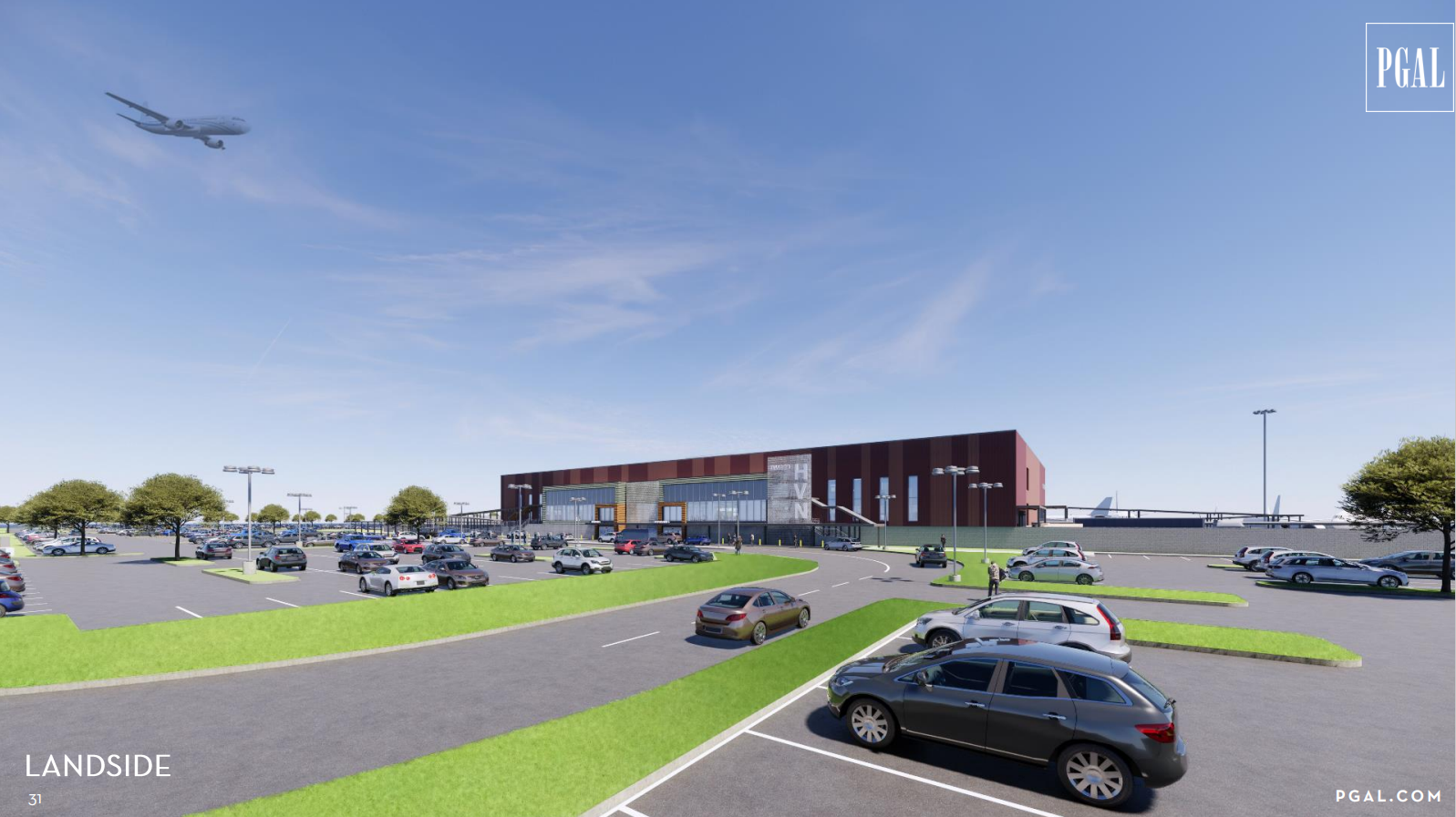 HVN East Terminal Landside Rendering